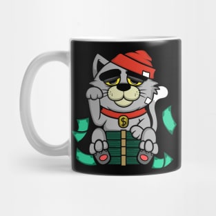 rich cat Mug